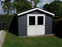 Après - Nouvel abris en PVC