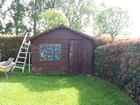 Avant - Ancien abris en Bois